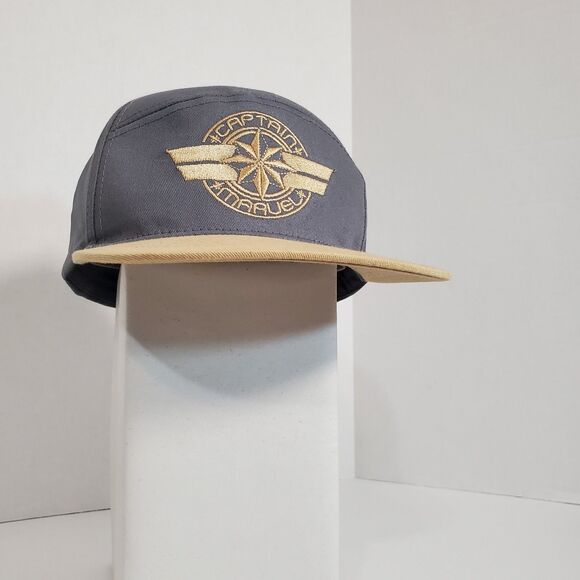 NEW‎ Captain Marvel Carol Danvers Baseball Adjustable Snapback Cap Hat With Tags - Picture 2 of 15